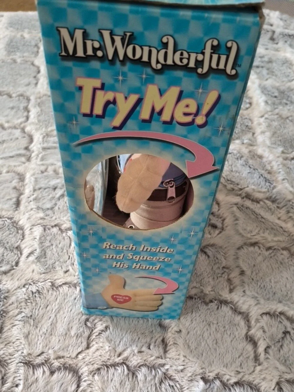 Mr Wonderful Talking Doll Toy w Box 2003 Battery Powered NIB* Vintage Nostalgic
